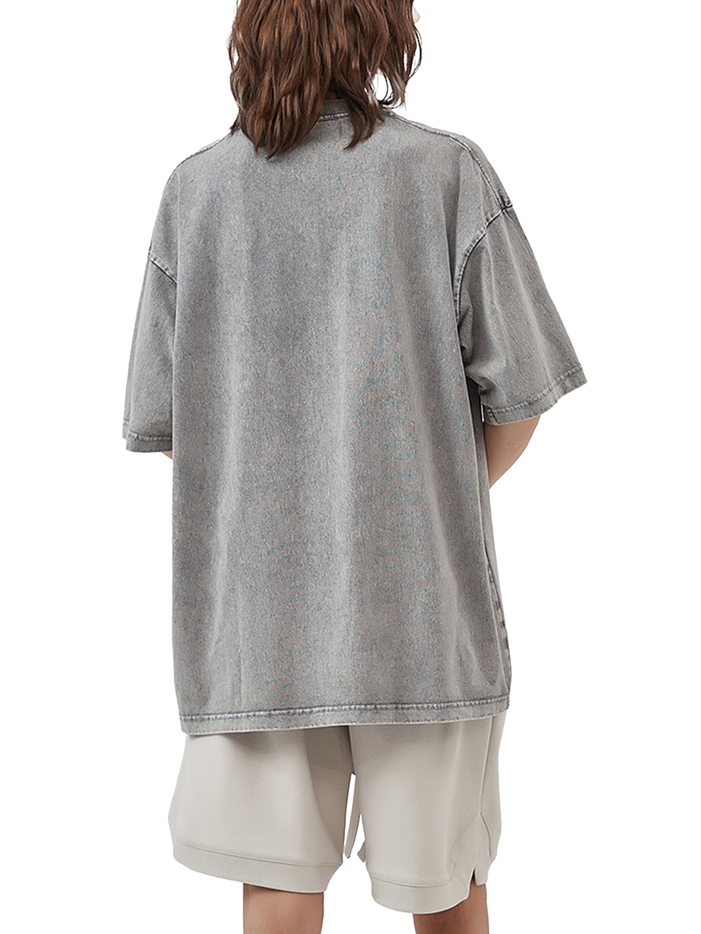 Gray Washed Tee